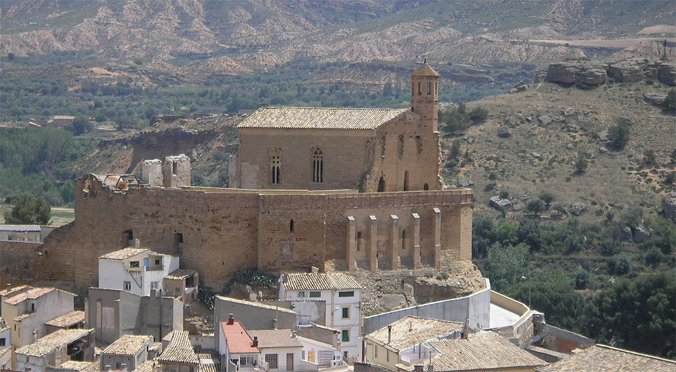 Castillo Palacio Arzobispal, en Albalate del Arzobispo.