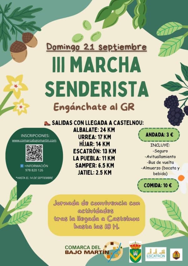 Comida III Marcha Senderista