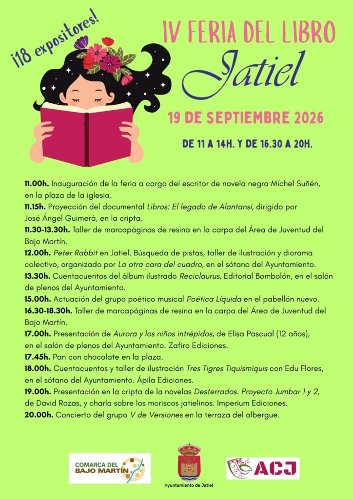 IV Feria del Libro en Jatiel.