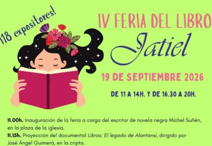 IV Feria del Libro en Jatiel.